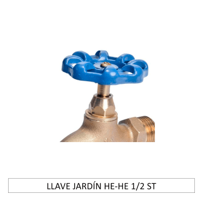 LLAVE JARDÍN HE-HE 1/2 ST