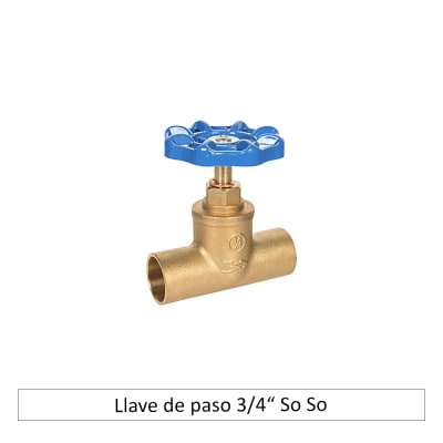 LLAVE PASO SO 3/4 ST