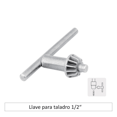 Llave para taladro 1/2