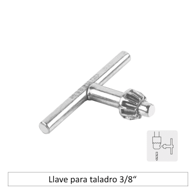 Llave para taladro 3/8