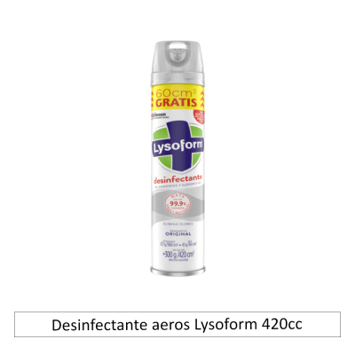 Desinfectante aerosol Lysoform
