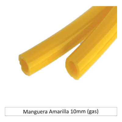 Manguera Amarilla 10mm (gas)