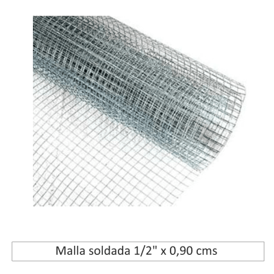 Malla soldada 1/2