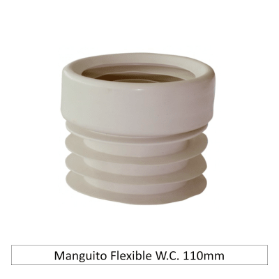 Manguito Flexible W.C. 110mm