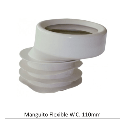 Manguito Flexible W.C. 110mm