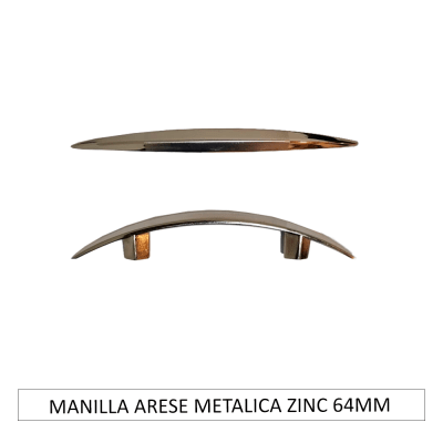 Manilla Arese Metálica Zinc
