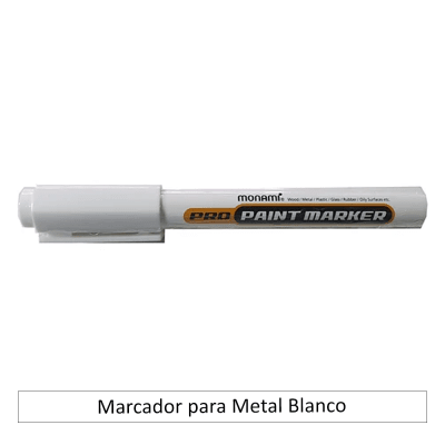 Marcador Permanente para Metal