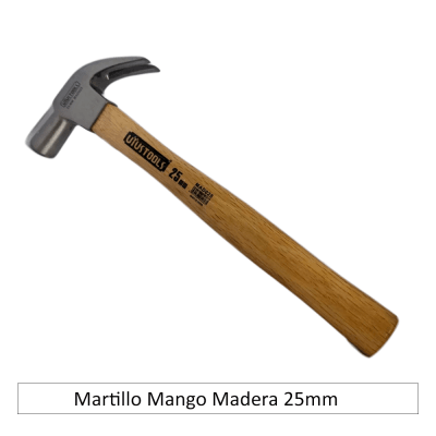 Martillo Mango Madera 25mm