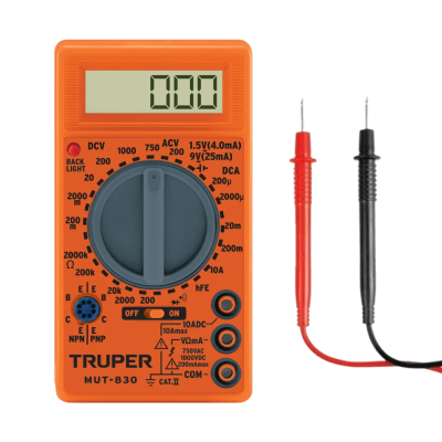 MULTIMETRO DIGITAL CASERO