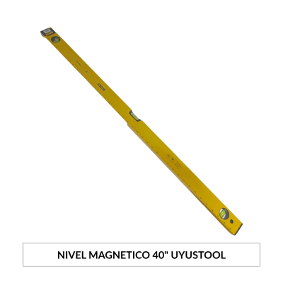 NIVEL CON IMAN 40