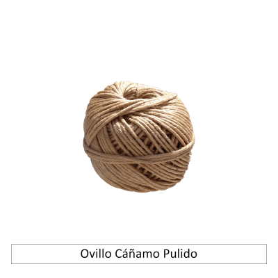 Ovillo cañamo pulido