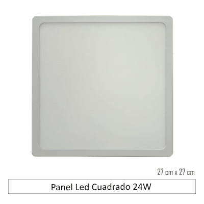 Panel Led Cuadrado 24W