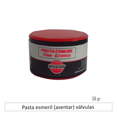 Pasta esmeril (asentar) válvulas