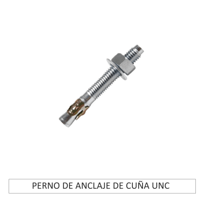 PERNO DE ANCLAJE DE CUÑA UNC