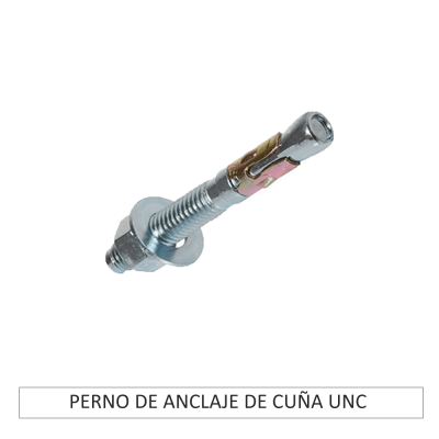 PERNO DE ANCLAJE DE CUÑA UNC