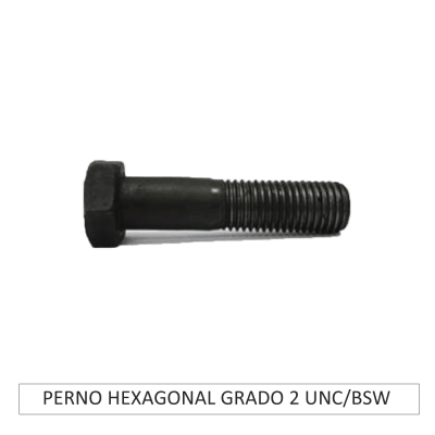 PERNO HEXAGONAL GRADO 2 UNC/BSW