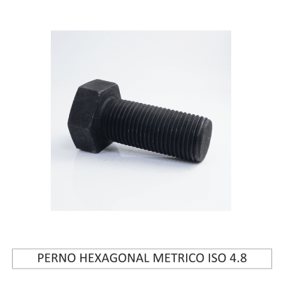 PERNO HEXAGONAL METRICO ISO 4.8