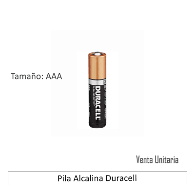 Pila alcalina Triapack Duracell