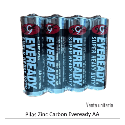 Pilas Zinc Carbon Eveready
