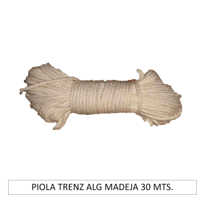 PIOLA TRENZADO ALGODON