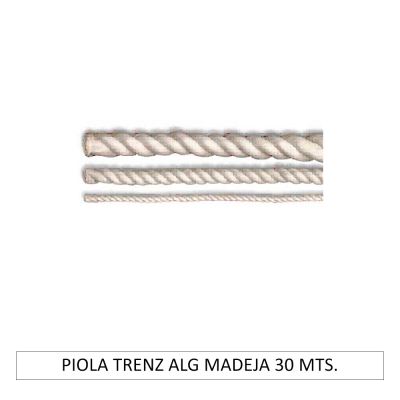 PIOLA TRENZADO ALGODON