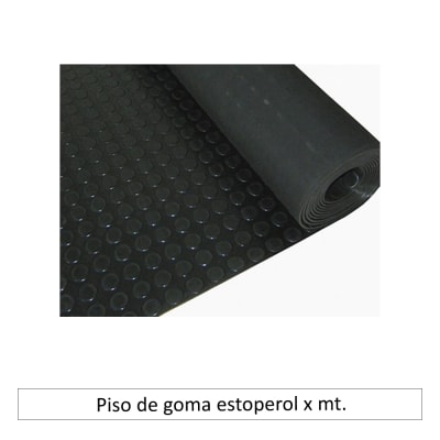 Piso Goma estoperoll x mt