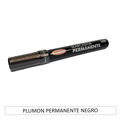 PLUMON PERMANENTE NEGRO