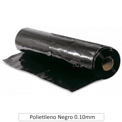 POLIETILENO NEGRO REC 0,10 mm
