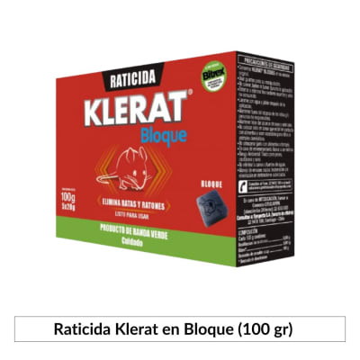 Raticida en Bloque