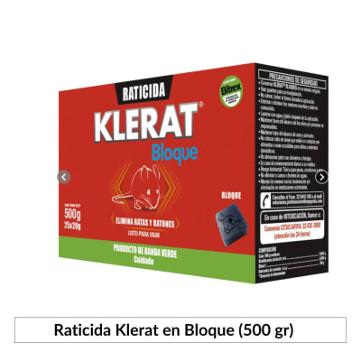 Raticida en Bloque