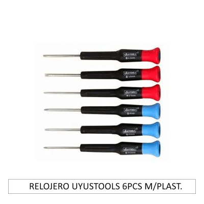 RELOJERO UYUSTOOLS 6PCS M/PLAST.