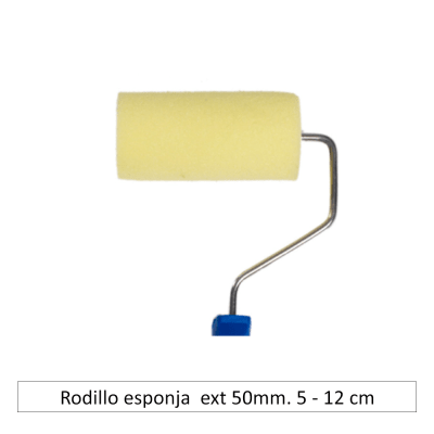 Rodillo esponja ext 50mm. 5 - 12 cm (pintar al