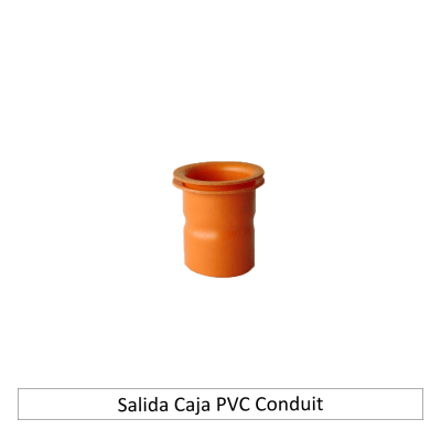 Salida Caja PVC Conduit