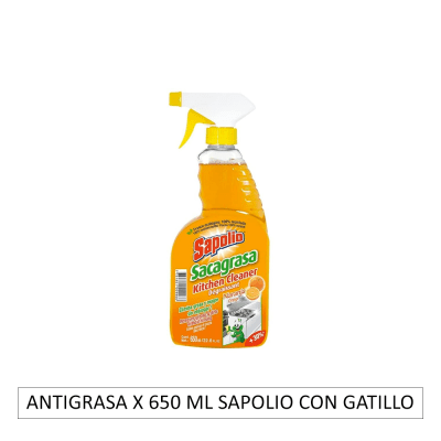 Antigrasa Sapolio con Gatillo