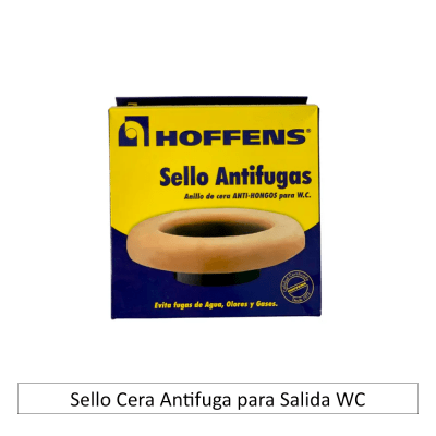 Sello Cera Antifuga para Salida WC