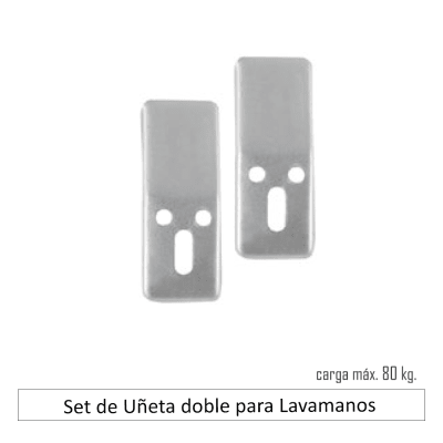 Set Uñeta doble fijación
