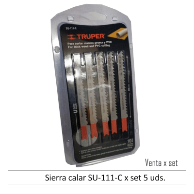 Sierra calar SU-111-C x set 5 uds.