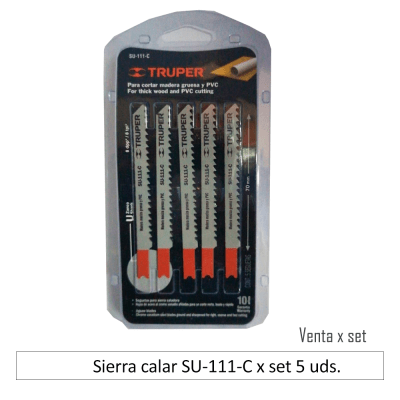 Sierra calar SU-111-C x set 5 uds.
