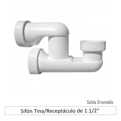Sifón de tina 1.1/2