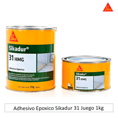 Adhesivo Epoxico Sikadur 31 Juego 1kg