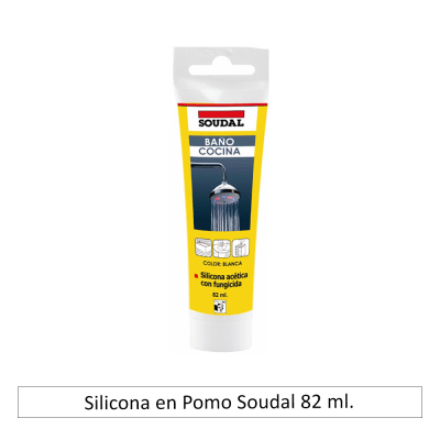 Silicona en Pomo Soudal