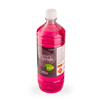 Solvente Quemar (Ron) Botella x Litro