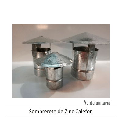 Sombrerete de Zinc Calefon