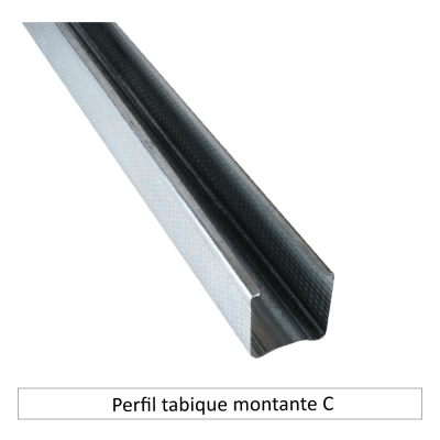 Perfil tabique montante C