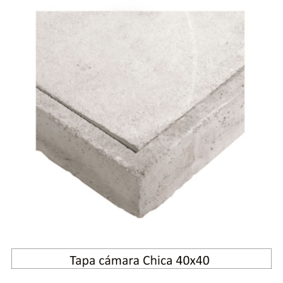 Tapa cámara Chica 40x40