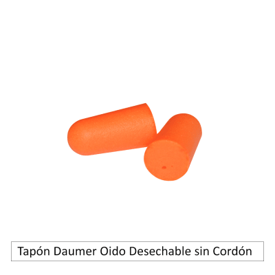 TAPON DAUMER OIDO DESECHABLE SIN CORDON
