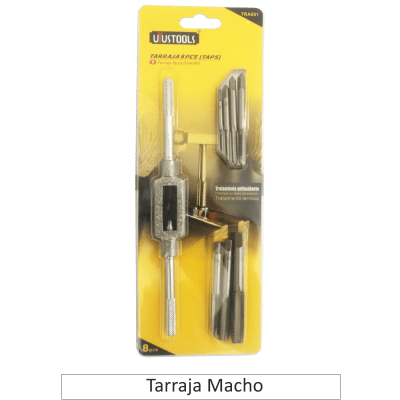 TARRAJA MACHO 8PCS