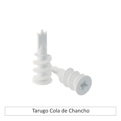 Tarugo cola chancho 15x33mm x ud.