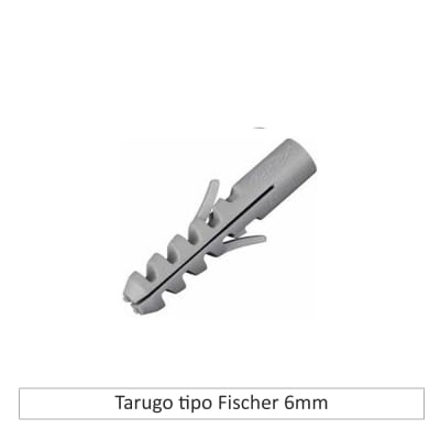 Tarugo tipo Fischer 6mm