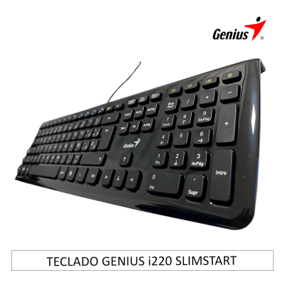 TECLADO GENIUS i220 SLIMSTART
